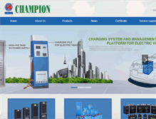 Tablet Screenshot of en.zhicheng-champion.com